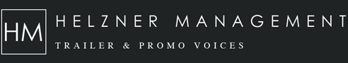 Helzner Management: Trailer and Promo Voices Logo